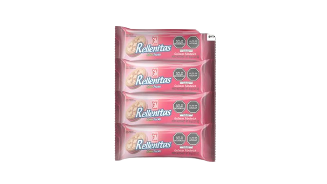 GN Rellenitas de Fresa 8pk