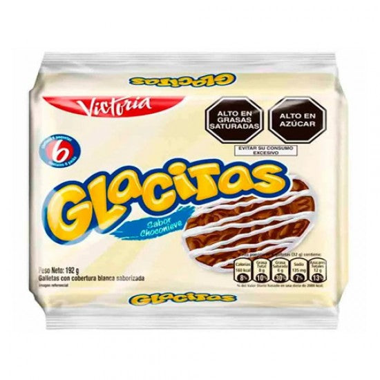 Victoria Glacitas sabor ChocoNieve 6un