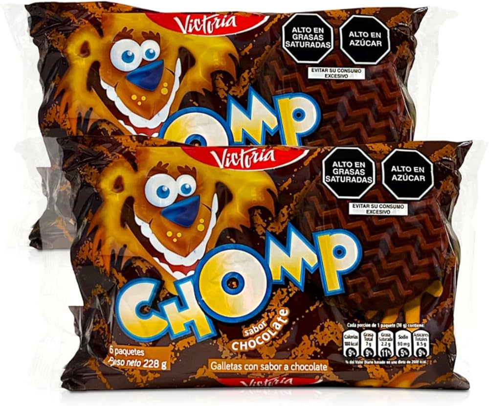 Victoria Chomp Sabor Chocolate 6pk