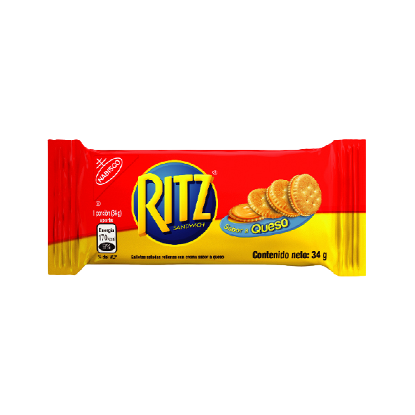 Nabisco Ritz sabor Queso 6un