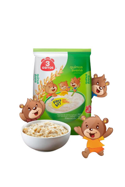 3 Ositos QuinoaAvena 150g
