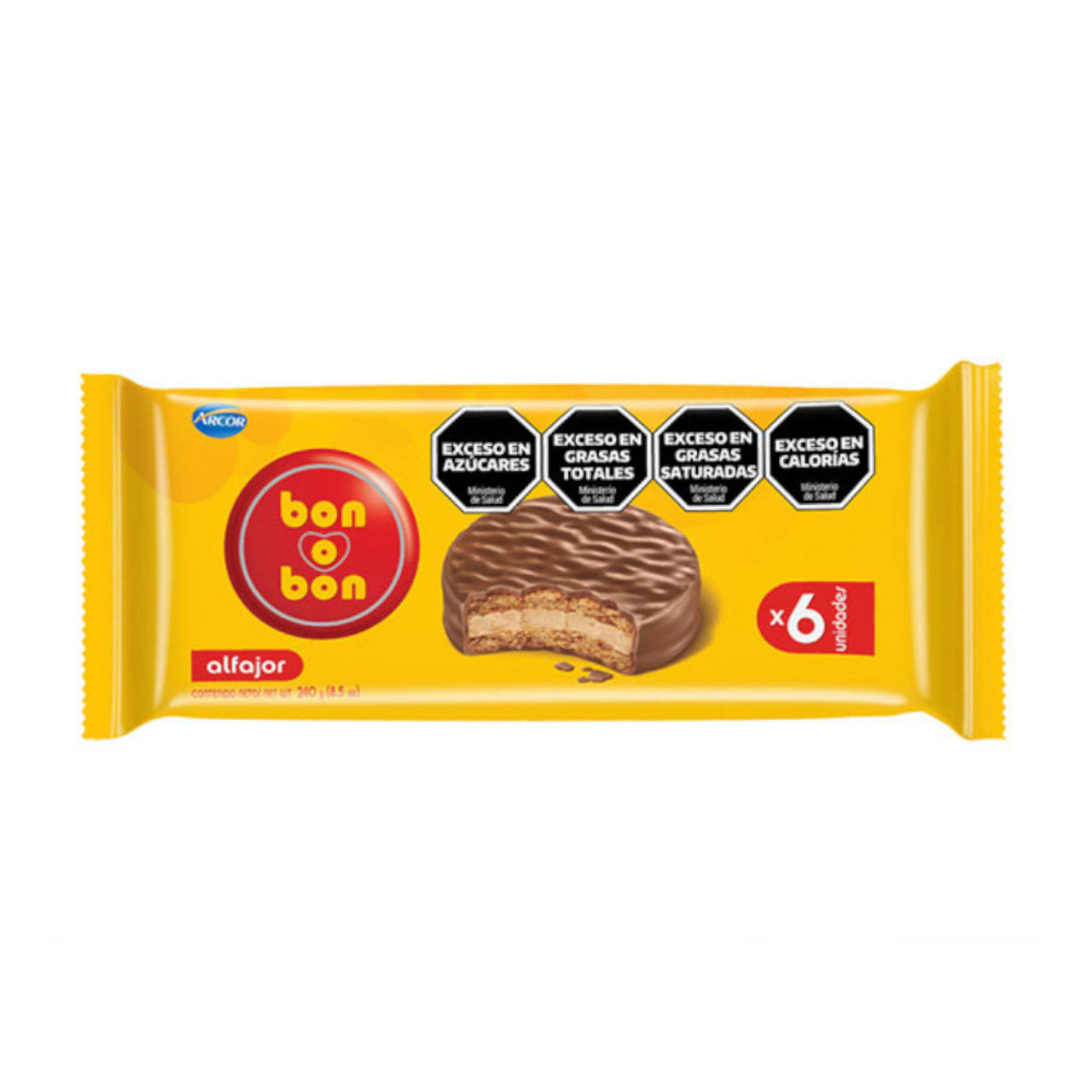 Bon-O-Bon Alfajores Clásicos 6un