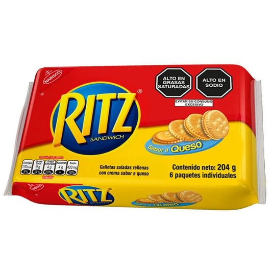 Nabisco Ritz sabor Queso 6un