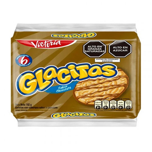 Victoria Glacitas sabor Chocolate 6 pk