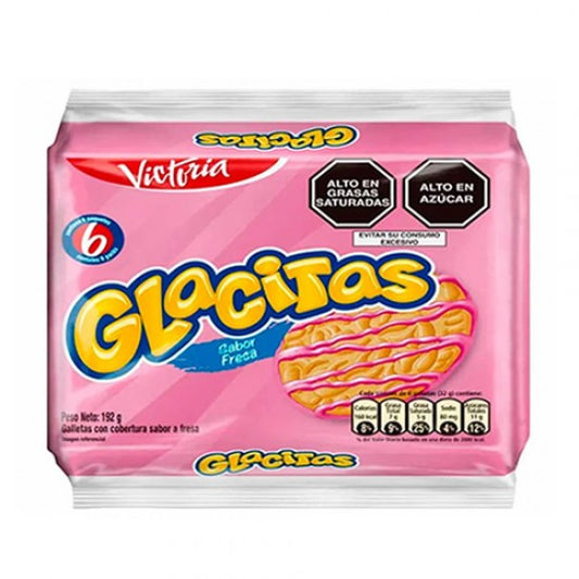 Victoria Glacitas sabor Fresa 6pk