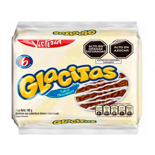 Victoria Glacitas sabor ChocoNieve 6un