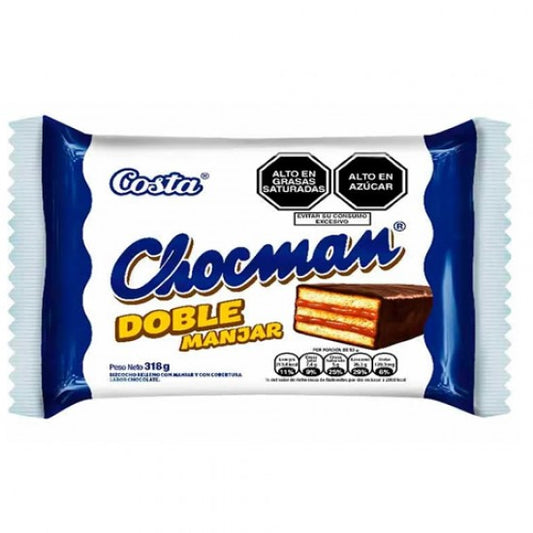 Costa Chocman Doble Manjar 6pk