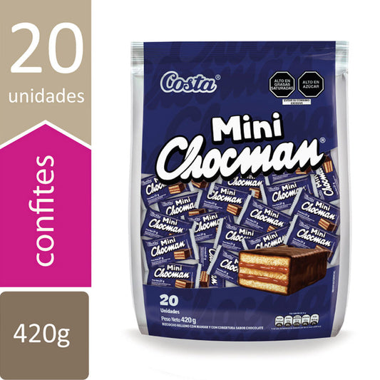 Costa Mini Chocman 20pk