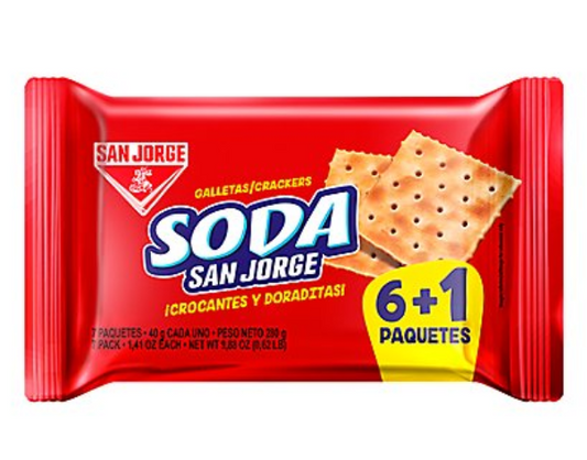 San Jorge Galleta de Soda 7pk