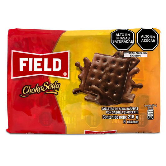 Field Chokosoda Galletas 6un