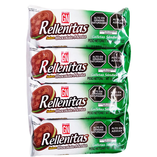 GN Rellenitas sabor Menta 8un