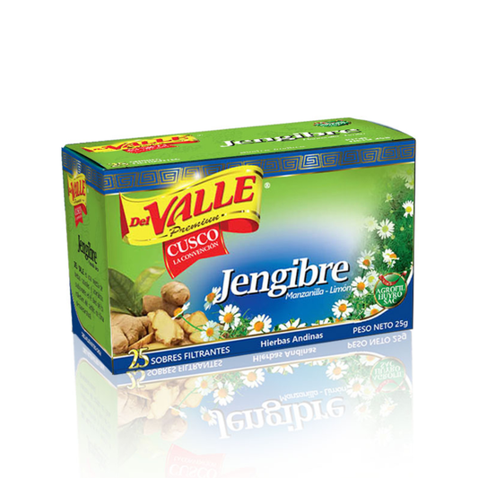 Del Valle Jengibre Te 25saq