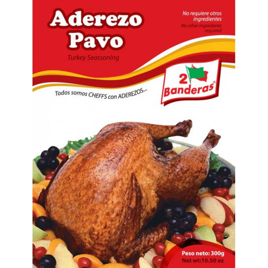 2 Banderas Aderezo de Pavo (Turkey) 10.5oz