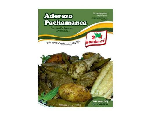 2 Banderas Aderezo de Pachamanca 10.5oz
