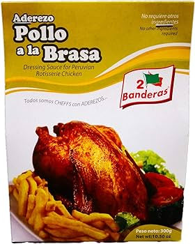 2 Banderas Aderezo de Pollo a la Brasa 10.5oz
