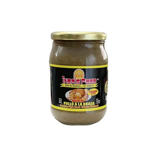 Incas Food Aderezo de Pollo a la Brasa Ettiqueta Negra 16.4oz